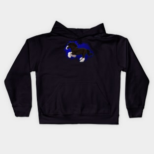 Shire Horse Black Kids Hoodie